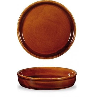 Rustics Simmer Mezze Dish - 11cm / 4.5" Brown (Box Of 6)