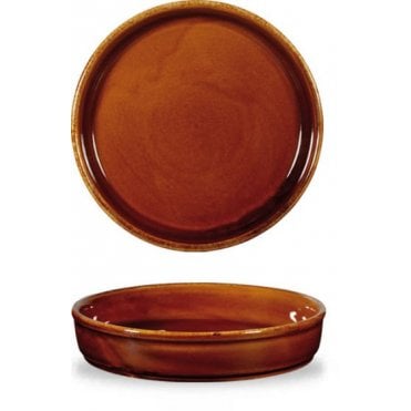 Rustics Simmer Mezze Dish - 14cm / 5.5" Brown (Box Of 6)