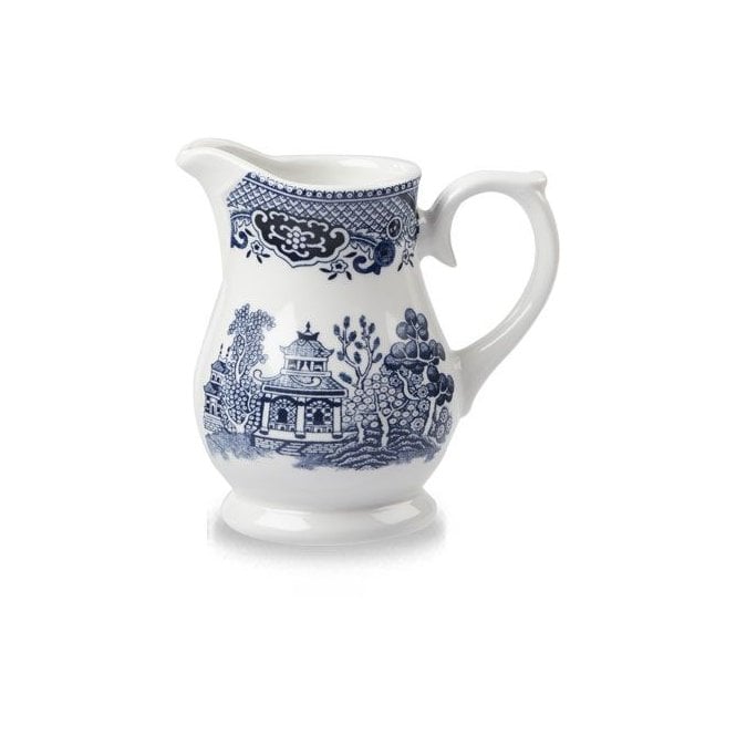 Churchill China Sandringham Blue 5oz (14cl) Jug Vintage Print (Box Of 4)
