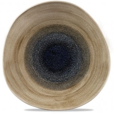 Stonecast Aqueous Bayou Round Trace Plate 11 1/4" (Box Of 12)