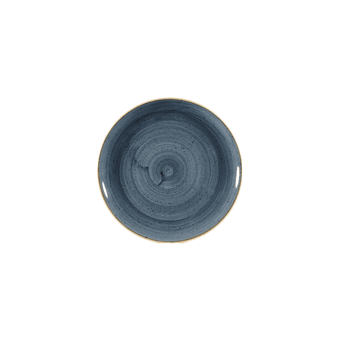 Churchill China Stonecast Blueberry Evolve Coupe Plate 28.58cm (Box Of 12)