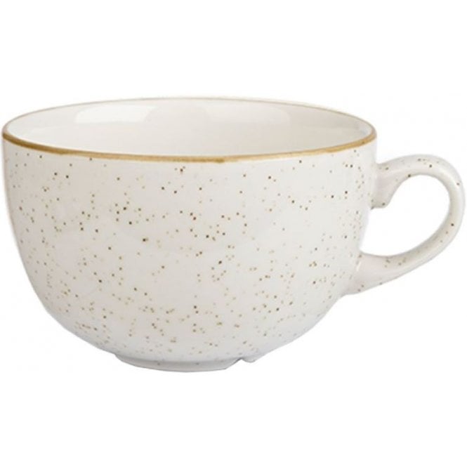 Churchill China Stonecast Cappuccino Cup 12oz (34cl) White (Box Of 12)