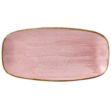 Stonecast Chef Oblong Plate No.3 - 29.8 X 15.3cm Petal Pink (Box Of 12)