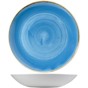 Stonecast Coupe Bowl 24.8cm (9.75") Cornflower (Box Of 12)