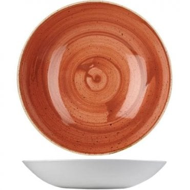 Stonecast Coupe Bowl 31cm (12.25") Spiced Orange (Box Of 12)