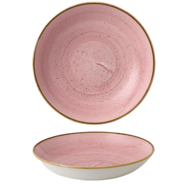 Stonecast Coupe Bowl - 9.75" (24.8cm) Petal Pink (Box Of 12)