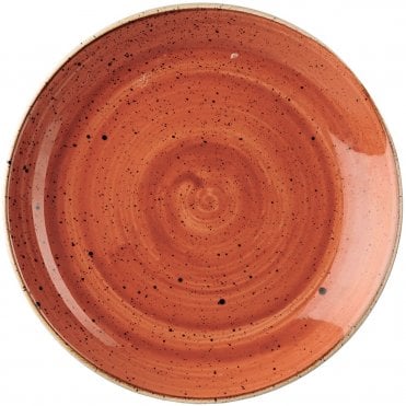 Stonecast Coupe Plate 16.5cm (6.5") Spiced Orange (Box Of 12)