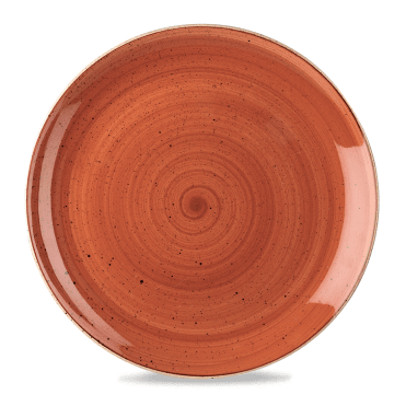 Stonecast Coupe Plate 21.7cm (8.5") Spiced Orange (Box Of 12)