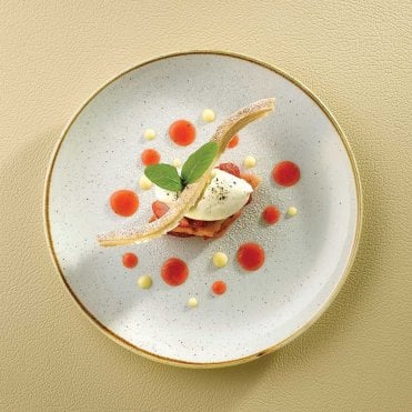 Stonecast Coupe Plate 21.7cm (8.5") White (Box Of 12)