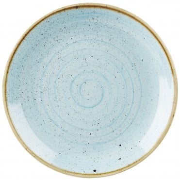 Stonecast Coupe Plate 32.4cm (12.75") Duck Egg (Box Of 12)