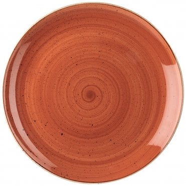 Stonecast Coupe Plate 32.4cm (12.75") Spiced Orange (Box Of 12)