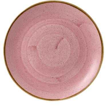 Stonecast Coupe Plate - 6.5" (16.5cm) Petal Pink (Box Of 12)