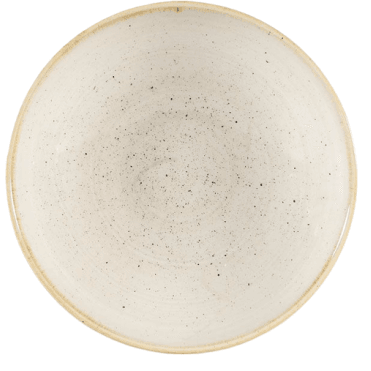 Stonecast Evolve Coupe Bowl - 18.2cm (7.25") Nutmeg Cream (Box Of 12)