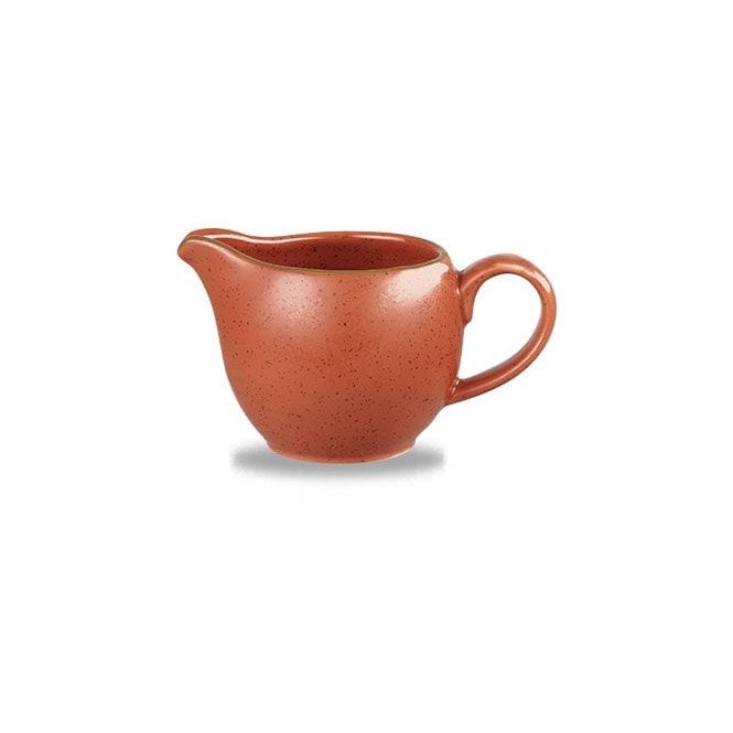 Churchill China Stonecast Jug 4oz (11.4cl) Spiced Orange (Box Of 12)