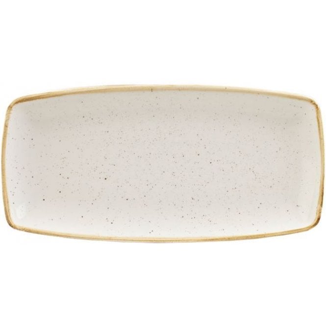 Churchill China Stonecast Oblong Plate 35 X 18.5cm White (Box Of 6)