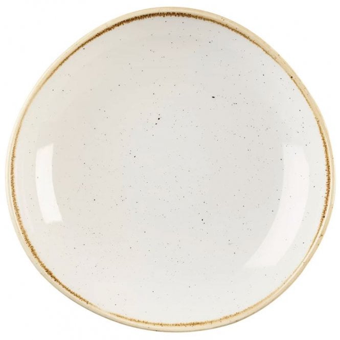 Churchill China Stonecast Organic Round Bowl Barley White- 25.3 Cm/ 9.875'' (Box Of 12)