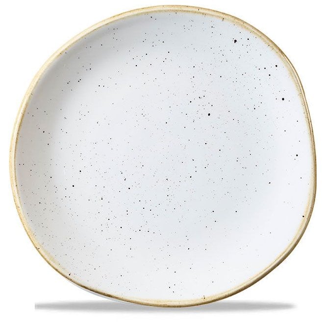 Churchill China Stonecast Organic Round Plate Barley White- 18.6 Cm/ 7.25'' (Box Of 12)