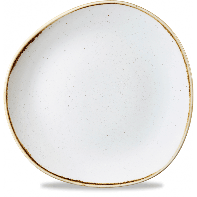 Churchill China Stonecast Organic Round Plate Barley White- 28.6 Cm/ 11.25'' (Box Of 12)