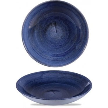 Stonecast Patina Cobalt Blue Evolve Coupe Bowl 9.75" (Box Of 12)