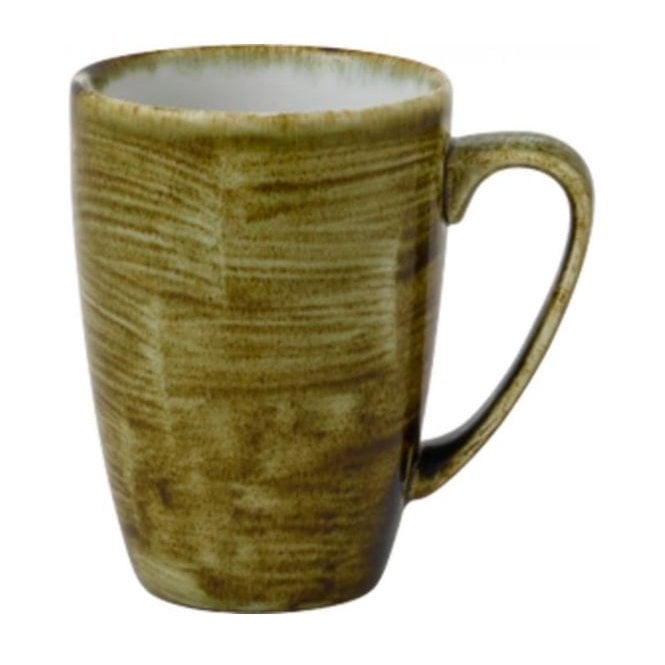 Churchill China Stonecast Plume Mug - 12oz (34cl) Olive (Box Of 12)