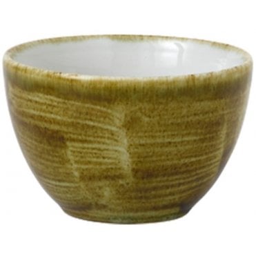 Stonecast Plume Sugar Bowl - 8oz (22cl) Olive (Box Of 12)