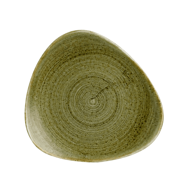 Churchill China Stonecast Plume Triangle Plate - 9