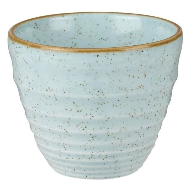 Churchill China Stonecast Ripple Chip Mug 9.5 X 8.3cm / 10oz (28cl) Duck Egg (Box Of 12)