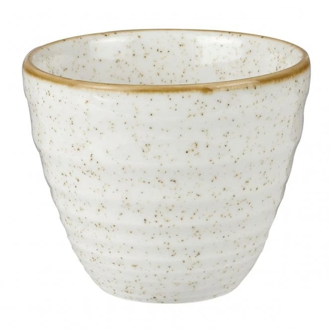 Churchill China Stonecast Ripple Chip Mug 9.5x8.3cm / 10oz (28cl) Barley White (Box Of 12)