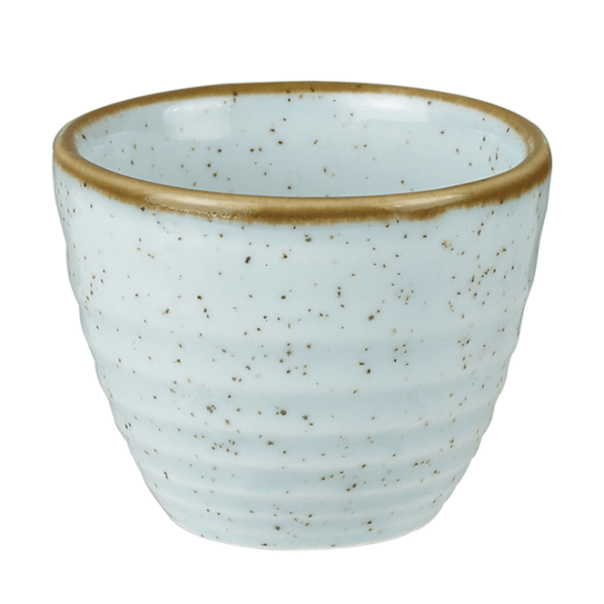 Churchill China Stonecast Ripple Dip Pot 5.9x5cm - 2oz (5cl) Duck Egg (Box Of 12)