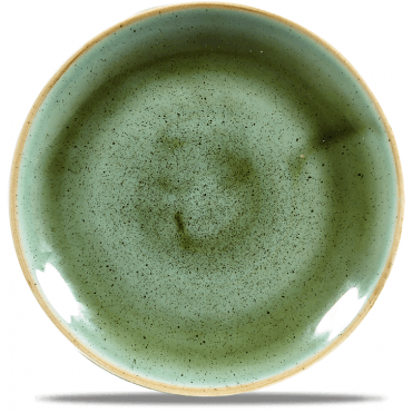 Stonecast Samphire Green Evolve Coupe Plate 16.51cm (Box Of 12)