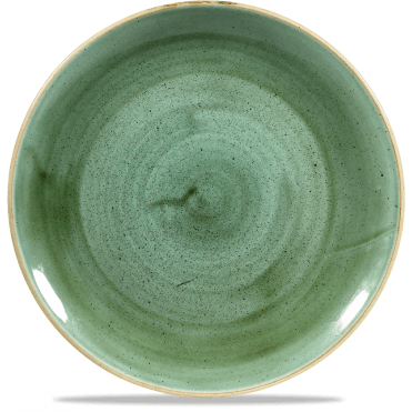 Stonecast Samphire Green Evolve Coupe Plate 26.04cm (Box Of 12)
