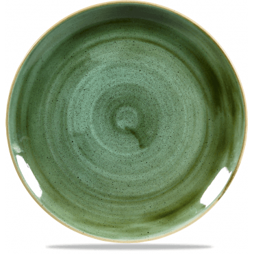 Stonecast Samphire Green Evolve Coupe Plate 28.58cm (Box Of 12)
