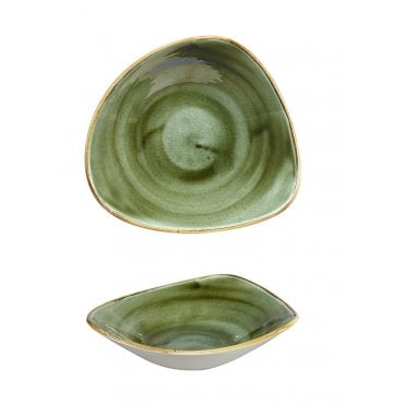 Stonecast Samphire Green Lotus Bowl 22.86cm (Box Of 12)