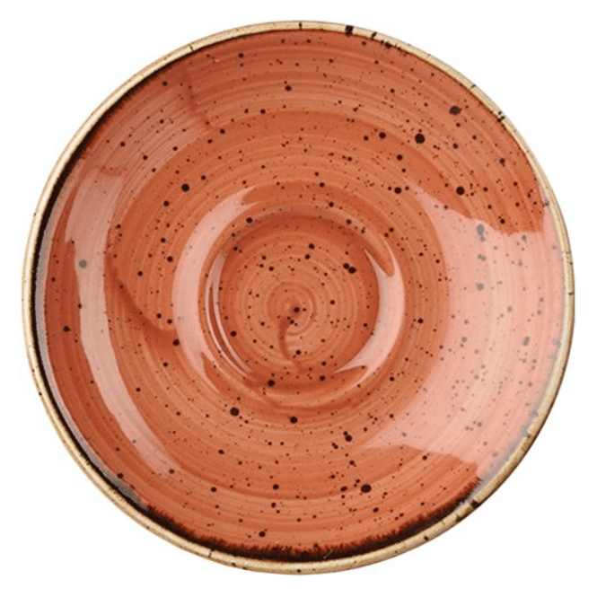Churchill China Stonecast Saucer 11.8cm Spiced Orange