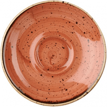 Stonecast Saucer 11.8cm Spiced Orange