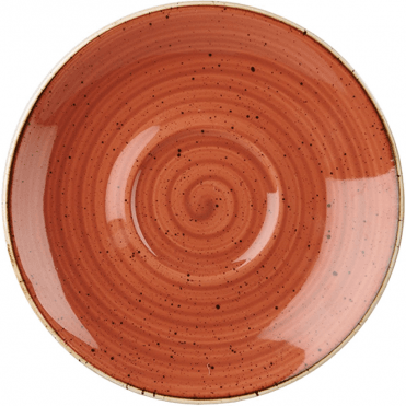 Stonecast  Saucer 15.6cm Spiced Orange