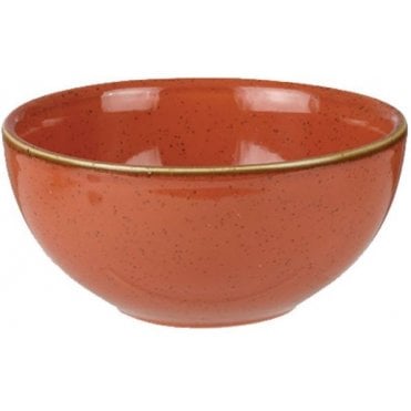 Stonecast Soup Bowl 13.2cm - 16oz (47cl) Spiced Orange (Box Of 12)