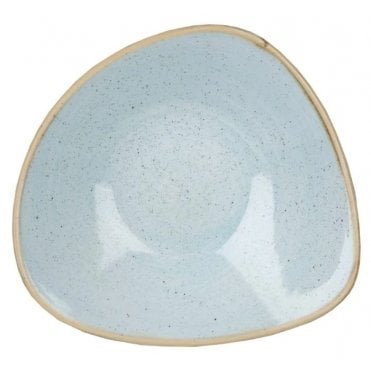 Stonecast Triangle Bowl 15.3cm (6") Duck Egg (Box Of 12)