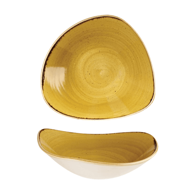 Churchill China Stonecast Triangle Bowl 23.5cm (9.25
