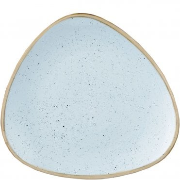 Stonecast Triangle Plate 26.5cm (10.5") Duck Egg (Box Of 12)