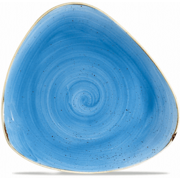 Stonecast Triangle Plate 31.1cm (12.25") Cornflower (Box Of 12)