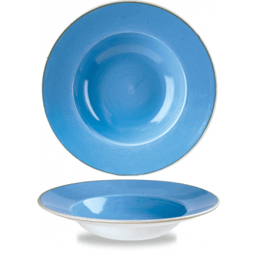 Stonecast Wide Rim Bowl - 11" (28cm) / 16.5oz Cornflower (Box Of 12)