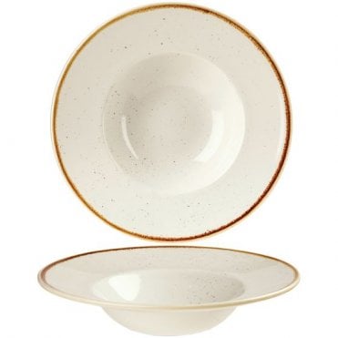 Stonecast Wide Rim Bowl - 9.5" (24cm) / 10oz White (Box Of 12)