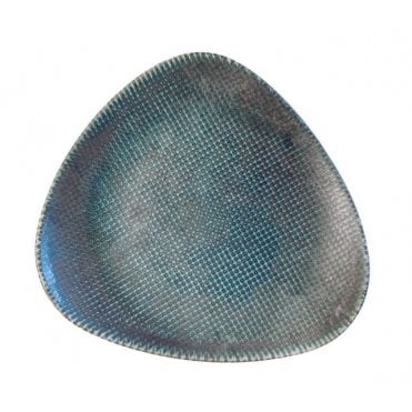 Studio Print Astro Blue Triangle Plate 26.5cm/10.5" (Box of 6)