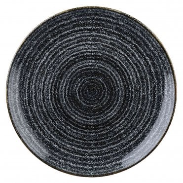 Studio Print Charcoal Black Coupe Plate 10.25''/26 Cm (Box Of 12)