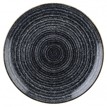 Studio Print Charcoal Black Coupe Plate 11.25"/ 28.8cm (Box Of 12)