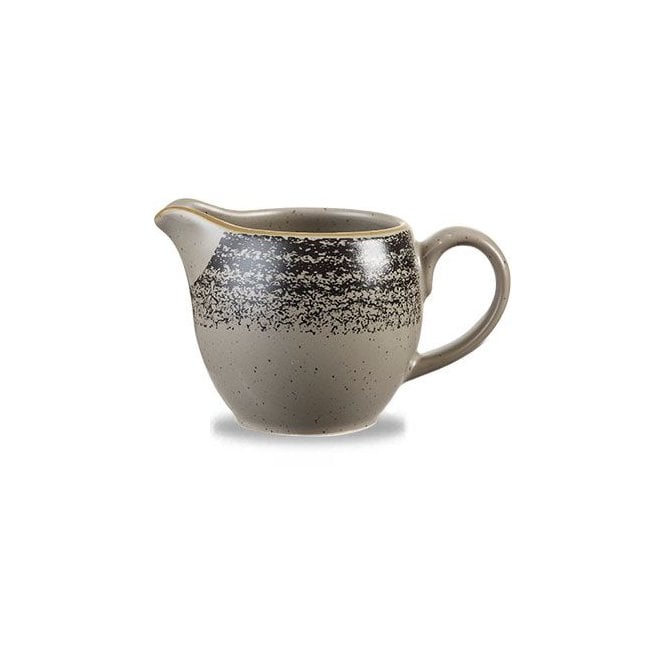 Churchill China Studio Print Charcoal Black Jug 4oz/ 11.4cl (Box Of 12)