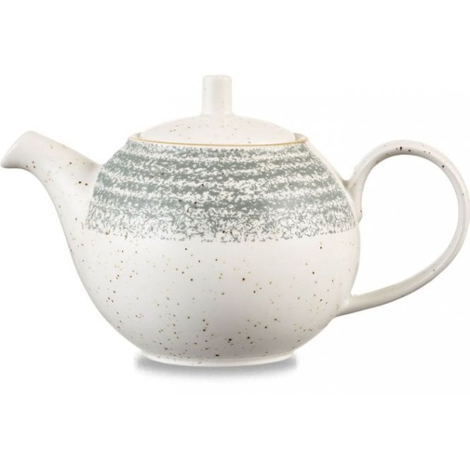 Churchill China Studio Print Stone Grey Beverage Pot 15oz/ 42.6 Cl (Box Of 12)