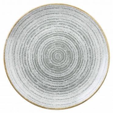 Studio Print Stone Grey Coupe Plate 10.25''/26 Cm (Box Of 12)
