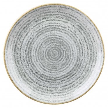 Studio Print Stone Grey Coupe Plate 6.5''/ 16.5cm (Box Of 12)